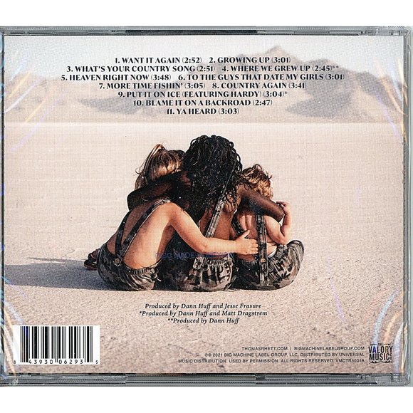 Thomas Rhett Country Again Side A Audio Compact Disc Album Sealed Shrink Wrapped - Picture 2 of 3